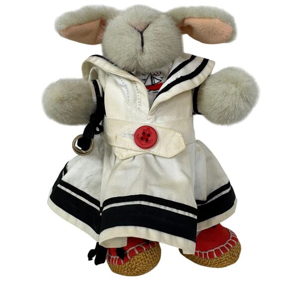 VTG 1990 Hoppy VanderHare All Paws On Deck Sailor Rabbit Muffy With Map - Picture 1 of 10